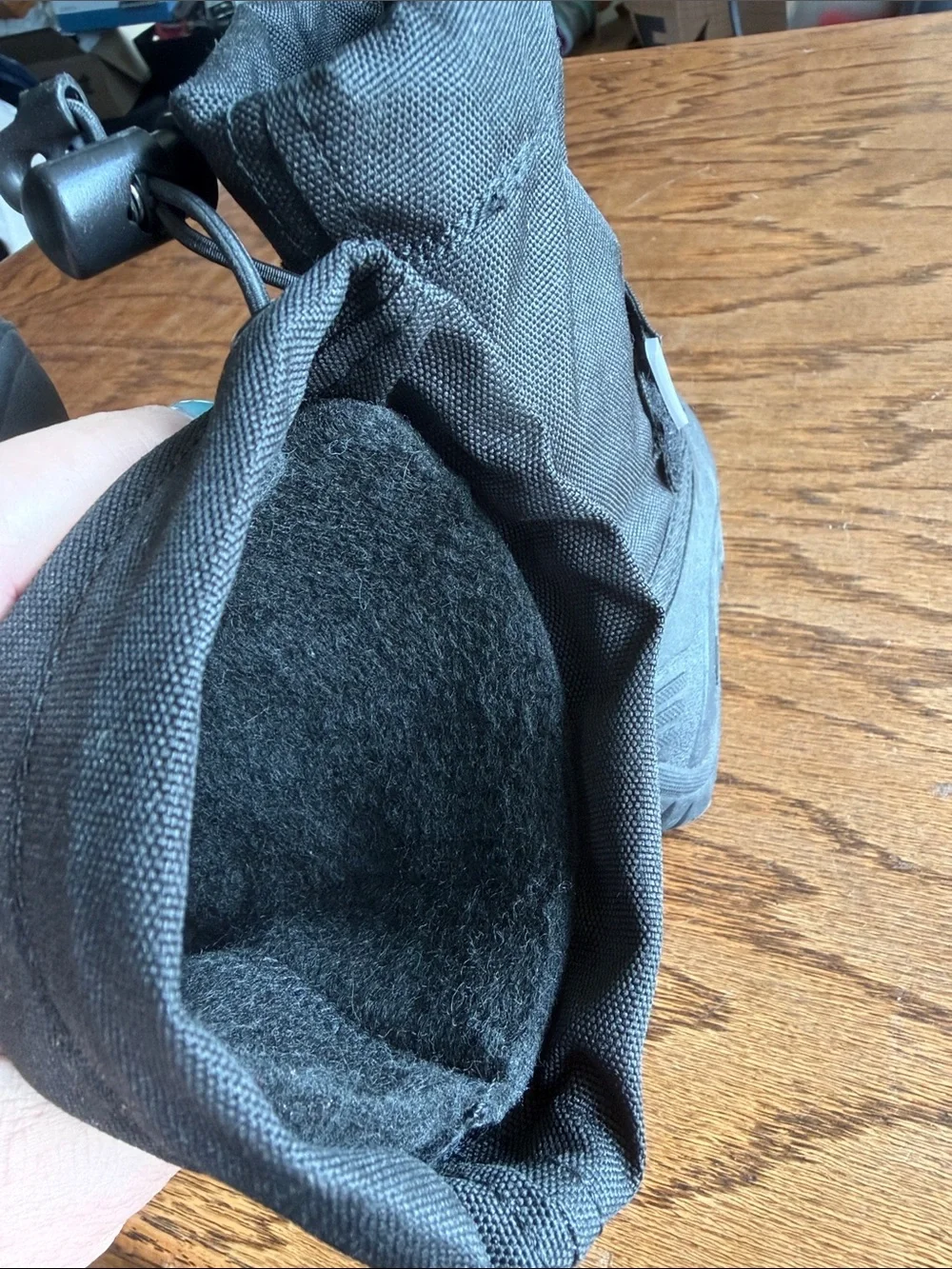 Kamik Black Kids Insulated Snow Boots with Strap and Toggle NWOT